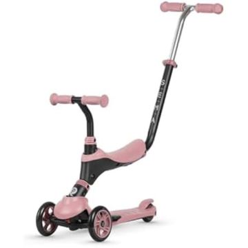 Planche Multicolore - Devessport - Modèle 5887 - Trottinette Sema - 5 en 1 - Rose