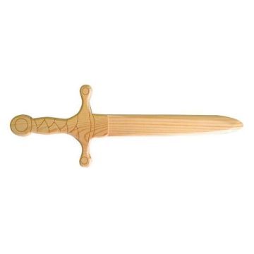 Dague en bois - ARTEMIO - Personnalisable - Marron - Pour enfants - Mixte