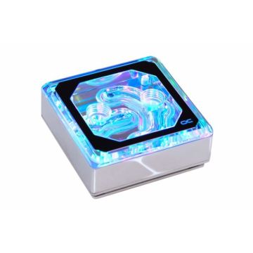 Refroidisseur de CPU - Alphacool - Eisblock XPX Aurora Edge - Plexiglas - Chromé - RGB Digital