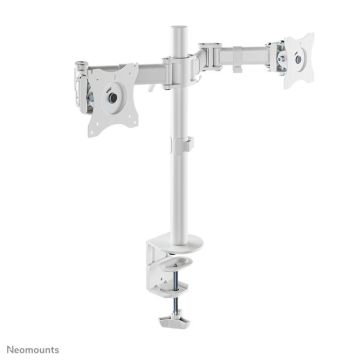 NEWSTAR Support d'écran plat NM-D135DWHITE pour bureau - Blanc - 2 Display(s) Supported 68,6 cm - 16 kg Max - 75x75 VESA Standard