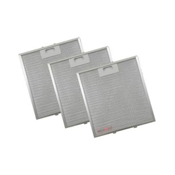 Lot de 3 - Filtre métal (anti graisses) 267x305mm - Hotte - ELICA