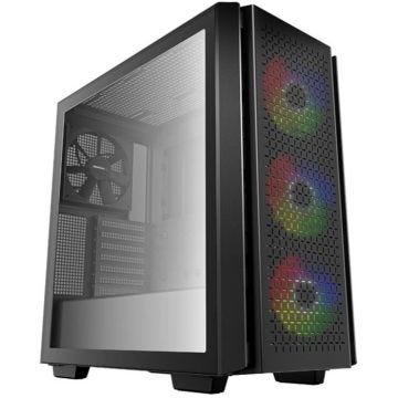 DEEPCOOL - CG560 - Boîtier PC - Moyen Tour - Noir (R-CG560-BKAAE4-G-1)