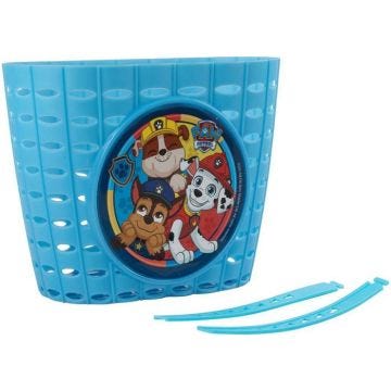 Panier de vélo - PAW PATROL - Taille unique - Bleu - Système d'attache facile - Pour enfant