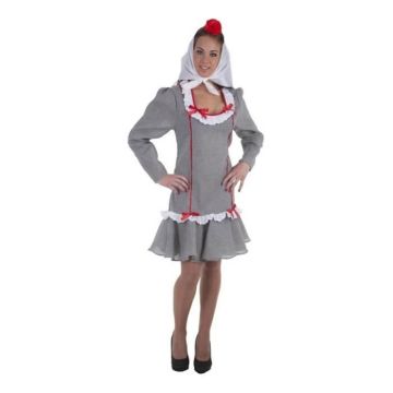 Déguisement de Chulapa Court pour femme - Disfrazzes - Gris - Multicolore