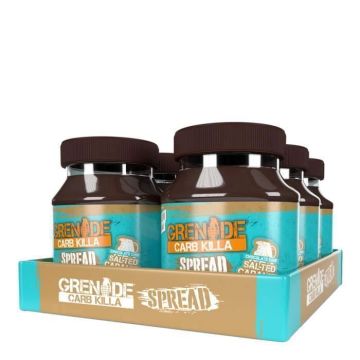Pâte à tartiner protéinée Grenade - Carb Killa Protein Spread - Salted Caramel Boite de 6