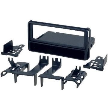 Facade autoradio 1DIN - ADNAUTO - Toyota Hilux 2005-2010 - Vide-poche - Noir - Non universel