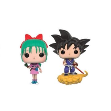 Figurines Dragon Ball - FUNKO - Goku & Bulma - Vinyl - 2 figurines en vinyle