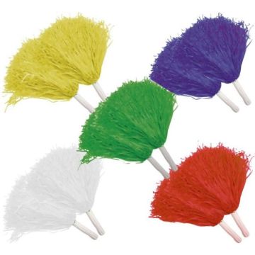 Pompons - MOM - Taille unique - Blanc - 2 unités - Accessoire de déguisement