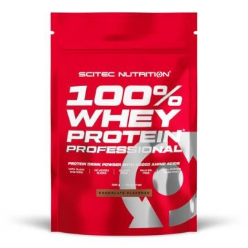 Whey concentrée Scitec Nutrition - 100% Whey Protein Professional - Chocolate 500g