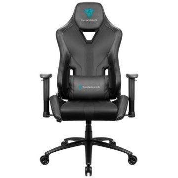 ThunderX · YC3, chaise de jeu, technologie AIR, respirante et réglable, noir