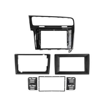 Plaque de façade 10\pouces VW Golf VII(AU) 2012-2020 Kit 9\pouces/7\pouces HU