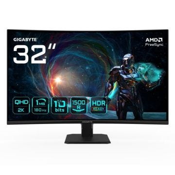 GS32QCA 32' CURVE/QHD/180Hz/VA/1ms/Adapt Sync