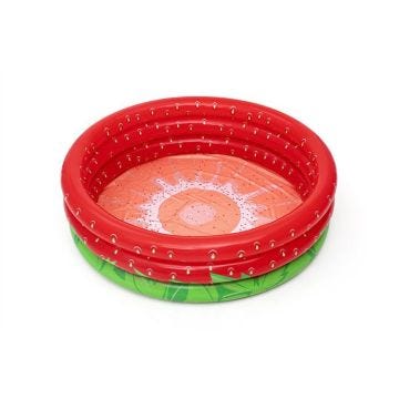 Pataugeoire gonflable pour enfants Bestway Fraise 168 x 38 cm