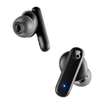 Écouteurs intra-auriculaires - Skullcandy - Smokin Buds - Sans fil - Résistant à la transpiration - Noir