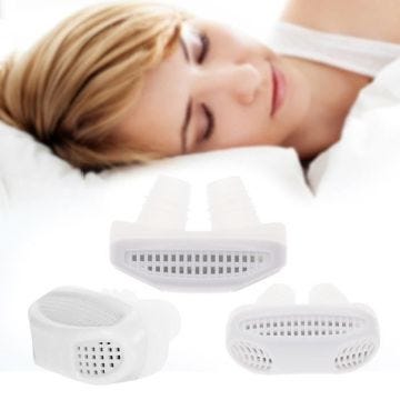 SHOP-STORY - Filtre Purificateur d'Air Anti-Ronflement - Dispositif Nasal Anti-Ronflements Sépare les cornets nasaux du Nez - Blanc