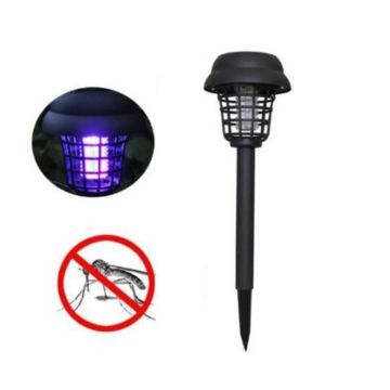 ANTI-MOUSTIQUE,1pcs--Dispositif anti moustiques à LED, lampe de jardin à énergie solaire, piège à insectes nuisibles
