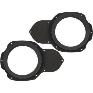 Entretoises Haut-Parleur Bois MDF 165mm - ADNAUTO - Passat CC - Noir - Filaire