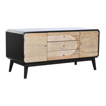 meuble tv style moderne bois 120 cm