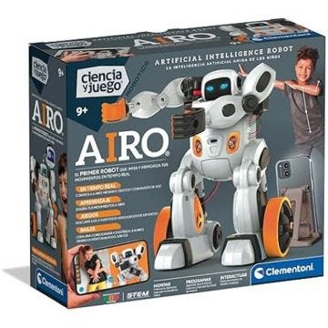 Jouet éducatif - CLEMENTONI - AIRO - Robot interactif avec IA - Personnalisable - 8 ans et plus