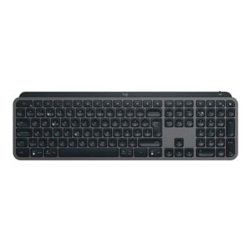 Logitech MX Keys S - clavier - AZERTY - Français - gris pâle Périphérique d'entrée