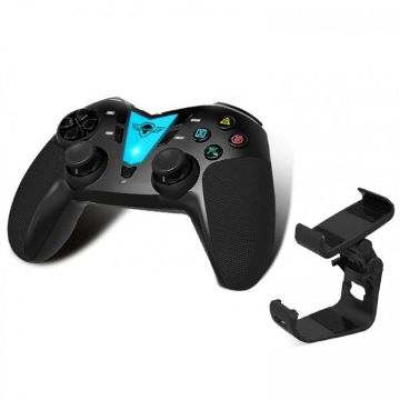 Manette Telephone Android Bluetooth avec Bouton Programmable + Support Smartphone - Compatible Iphone, IOS, Android, PS4, PS3, PC