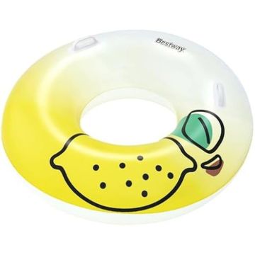 Bouée - BESTWAY - Citron Fresh Squeezed - 99 cm - Jaune - Pour enfants à partir de 6 ans