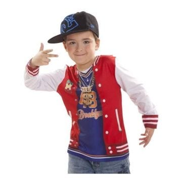 Chemise de Déguisement de rappeur pour garçon