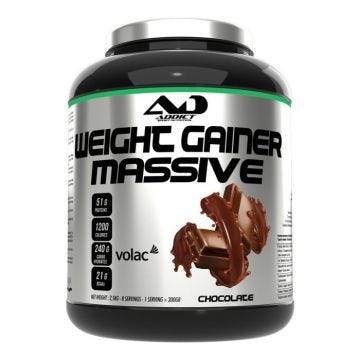 Hard gainer Addict Sport Nutrition - Weight Gainer Massive - Chocolate 2500g
