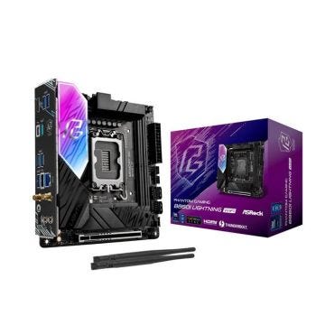 90-MXBRZ-A0UAYZ Carte Mère ASRock Phantom Gaming B860I Lightning WiFi (Intel LGA 1851) Mini ITX