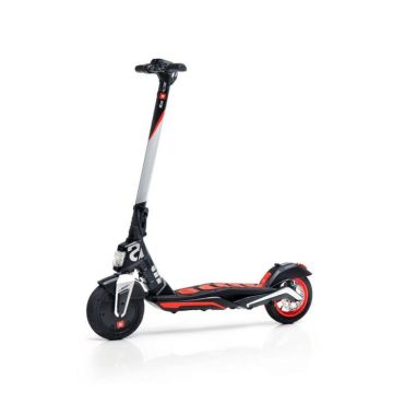 Aprilia - Trottinette électrique pliable adulte eSR1 - Moteur 350W - Batterie amovible 280 Wh - Autonomie 25Km - Noir et rouge