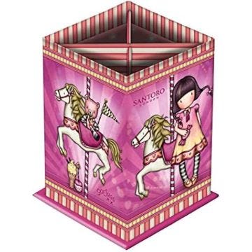 Carrousel de Fête - Safta - Gorjuss - 8,5 x 11,5 x 8,5 cm - Mixte enfant - Multicolore - Taille unique