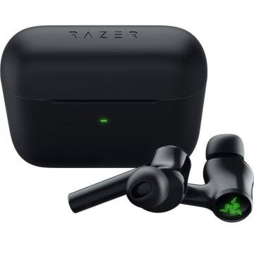 Écouteurs stéréo sans fil Razer Hammerhead Pro Hyperspeed True, noirs