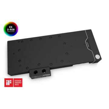 Carte graphique EK Water Blocks EK-Quantum Vector² Trio RTX 3080/90 ABP D-RGB - Nickel + Acetal - Blanc