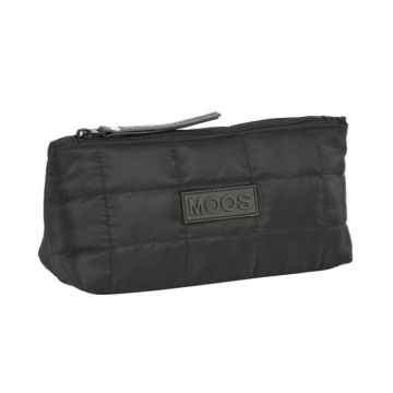Trousse de Toilette Moos Negro RembourrÃ© Noir (23 x 12 x 8 cm)