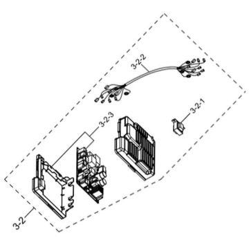 Module programmé d'origine - Lave-linge - ['SAMSUNG'] (128615)