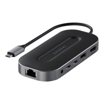 Multiport USB-4 Hub 6 En 1 Avec Ethernet