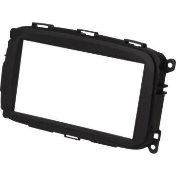 Facade autoradio 2DIN - ADNAUTO - Alfa Romeo Giulietta - Installation double Din - Couleur noire - Modèle 2013