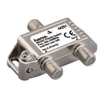 HAMA AB / SAT COMMUTATEUR DE PRIORITÉ (F-CONNECTEUR, LNB)