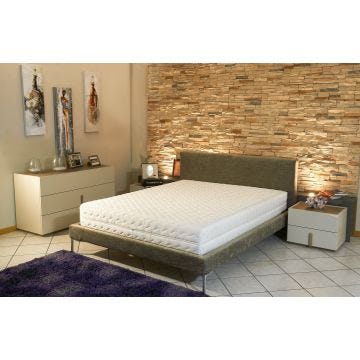 Matelas Alse 140x190 x 20 cm - Accueil Tres Ferme - Soutien Tres Ferme - Dehoussable Housse Lavable - referen