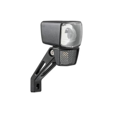 Lampe frontale dynamo AXA Nxt 30 - Noir - Pour voir - Vélo sur route