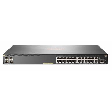 Commutateur de niveau 3 - HPE - 2930F - 24G PoE+ - 24 Ports - 4 SFP - Rackable 1U