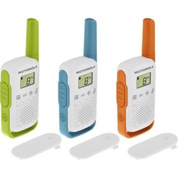 Talkie-walkie Motorola T42 Multicouleur (3 pcs)