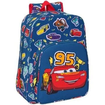 Sac à Dos Scolaire - SAFTA - Cars Racing - Confortable - Polyvalent - Pour Enfants