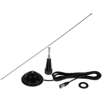 Antenne CB 0.96m 2dBi aimant diametre embase 100mm