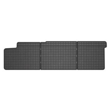 Tapis de Sol FROGUM pour VOLKSWAGEN T5 2a fila 2003-2015 - VOLKSWAGEN T6 2a fila 2015- sur mesure en Caoutchouc Noir