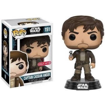 Figurine Funko Pop! Star Wars Rogue One : Captain Cassian Andor