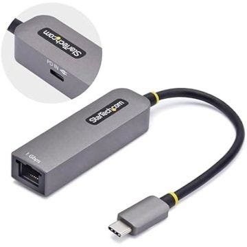 Adaptateur USB-C vers Ethernet - StarTech.com - NIC - 100W PD Pass-Through - 1Gbps - Compatible Multi-OS