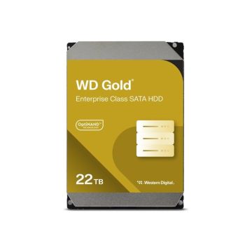 Disque dur - Western Digital - WD Gold - 22TB - interne - 3.5 pouces - SATA 6Gb/s