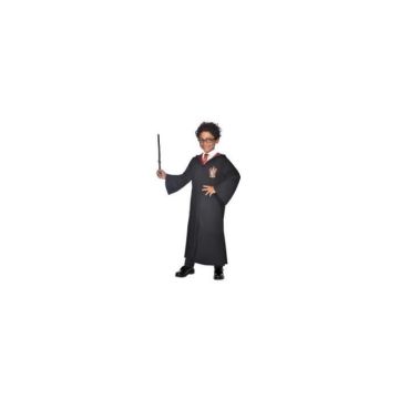 Costume Robe Sorcier Harry Potter - Licence Harry Potter - Pour Enfant de 4 ans et plus - Intérieur - Noir