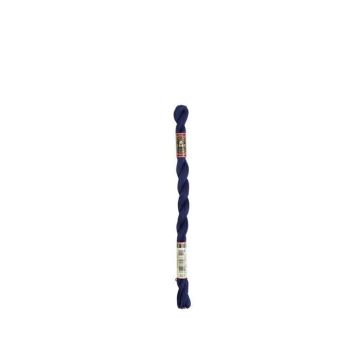 Fil DMC Coton Perlé Small N8 Col. 823 Bleu
